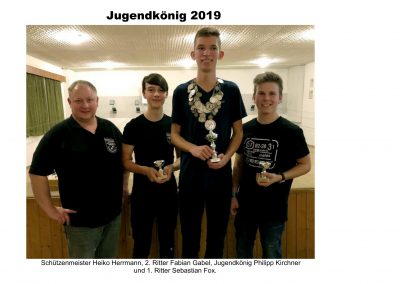 Jugendkönig 2019